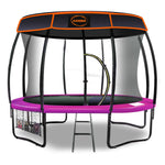 Trampoline 12 ft with  Roof-Pink