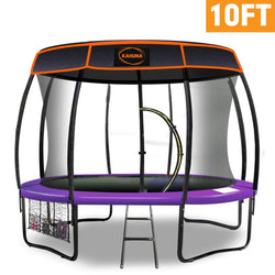 Trampoline 10 ft with  Roof - Purple