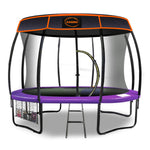 Trampoline 14 ft with  Roof - Purple