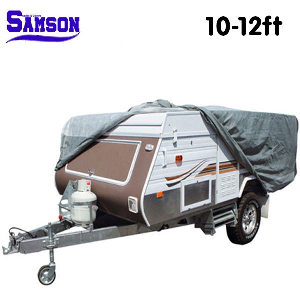  Heavy Duty Trailer Camper Cover 10-12Ft