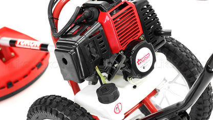 Yukon 52cc Wheeled Petrol Garden Line Trimmer Brush Cutter