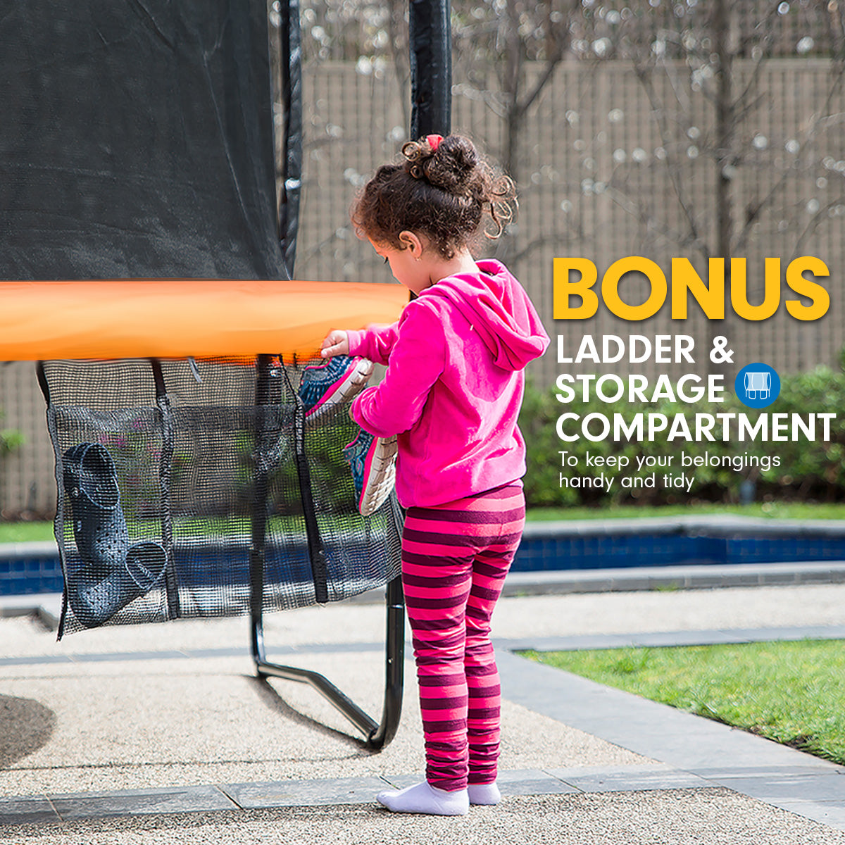 Kahuna 10ft Springless Trampoline