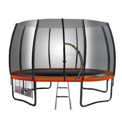 Kahuna 12ft Springless Trampoline with Basketball Set