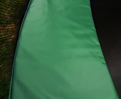 12Ft Trampoline Replacement Safety Pad And Net Round 8 Poles Green