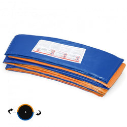 Reversible Trampoline Spring Safety Pad - Orange/Blue