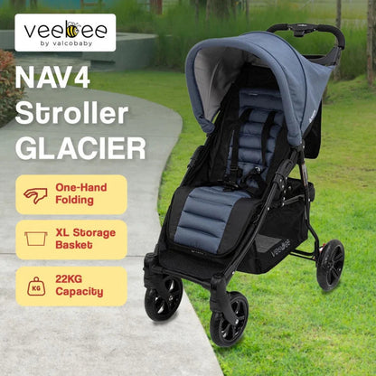 Veebee nav 4 stroller - glacier