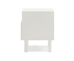 Versatile bedside table in White/Maple