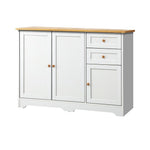 Versatile Buffet Sideboard: Hallway Storage with 2 Drawers and 2 Cabinets