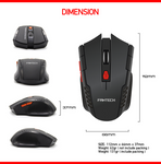 W4 Raigor Wireless Gaming Mouse Black