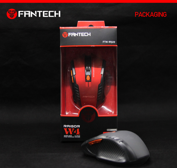  Wireless Gaming Mouse Red