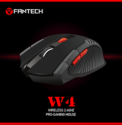 W4 Raigor Wireless Gaming Mouse Black 
