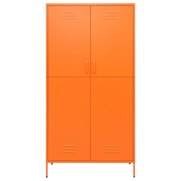 Cupboards & Wardrobes Wardrobe With 4 Shelves Steel