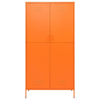 Cupboards & Wardrobes Wardrobe With 4 Shelves Steel