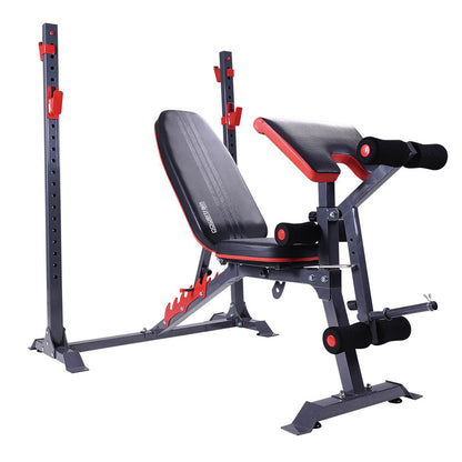 Powertrain Home Gym Bench Press Incline Decline Preachers Curl