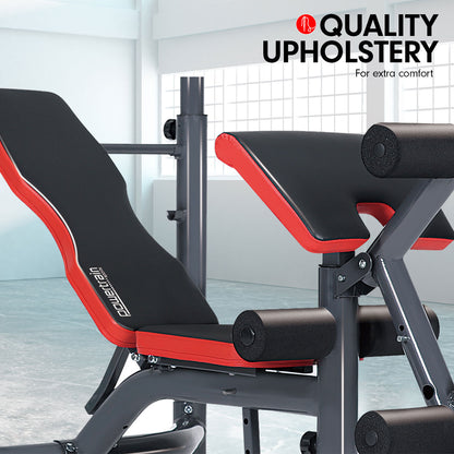 Powertrain Home Gym Bench Press Incline Decline Preachers Curl Exercise