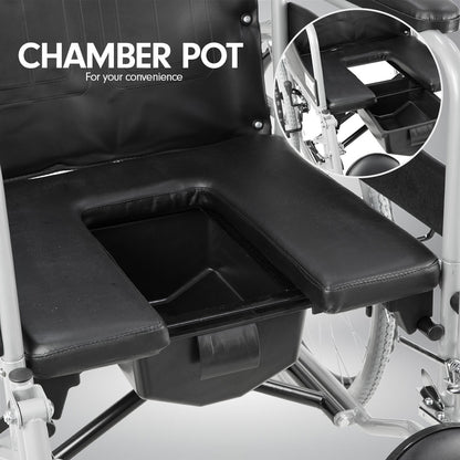Orthonica Recliner Folding Wheelchair - Commander