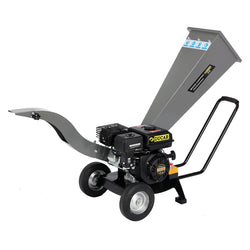 Ducar 7Hp Wood Chipper Shredder Mulcher Grinder Petrol Silver