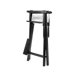 Black Director's Seat Tall Chair