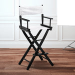 Black Director's Seat Tall Chair