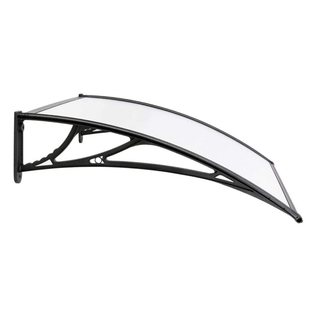Window Door Awning Canopy Outdoor UV Patio Rain Cover Clear White