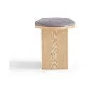 Wooden Dining Chair Stool-Oak