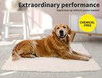 Pet Bed Dog Beds Bedding Heated Pet Bed Soft Mattress Cushion Pillow Mat L