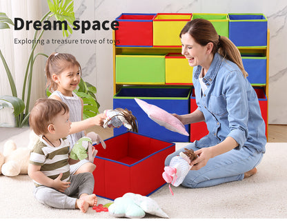 Multi-bin Kids Toy Box-Nature