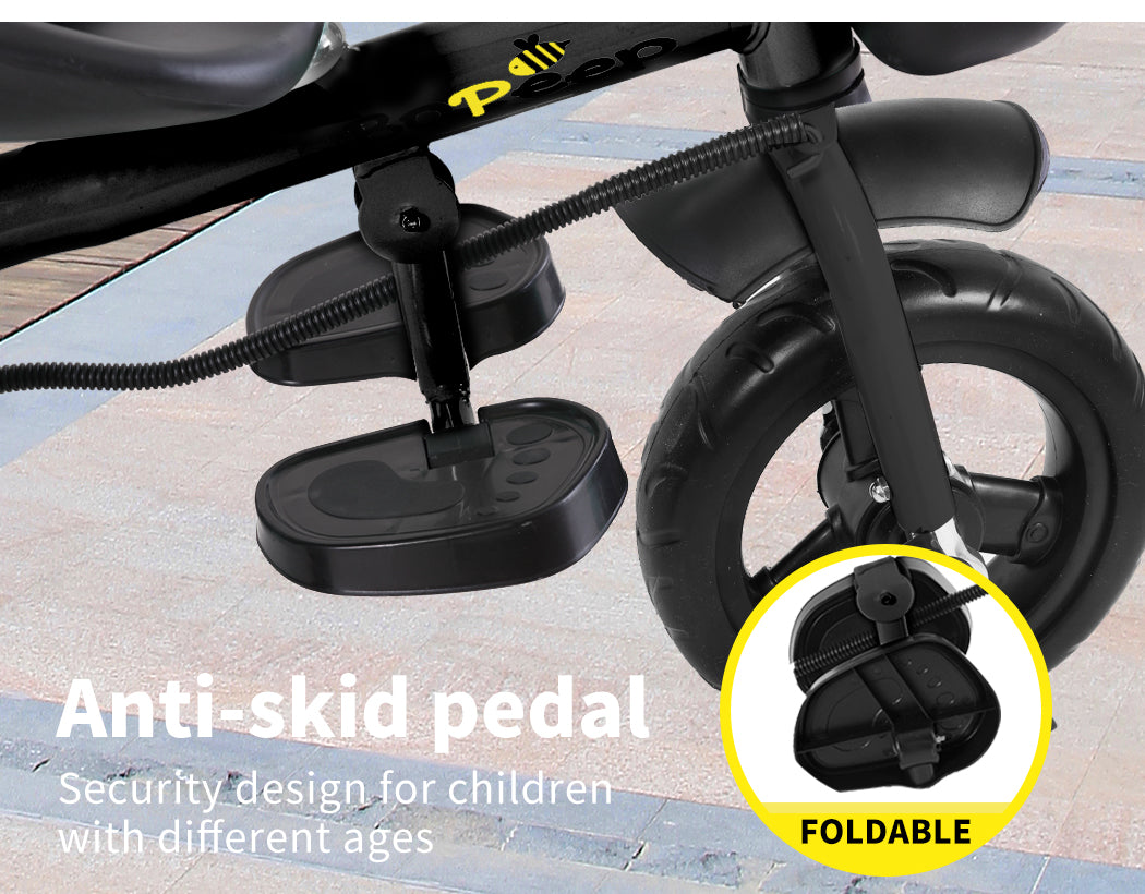 Ultra-lightweight Kids Balance Bicycle-black