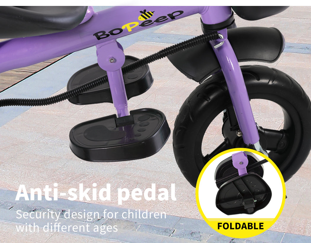 Ultra-lightweight Kids Balance Bicycle-purple