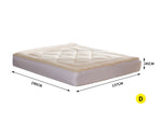 Mattress Topper 100% Wool Underlay Reversible Mat Pad Protector Double