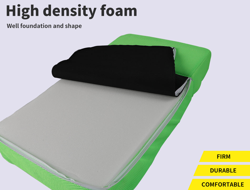 Portable Foldable Pet Stairs Green