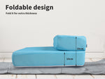 High density foam Foldable Pet Stairs-blue