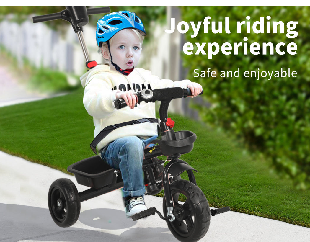 Ultra-lightweight Kids Balance Bicycle-black
