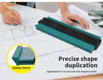Profile Gauge Shape Contour Duplicator Gauge Laminate Tiles Tiling Template Tool