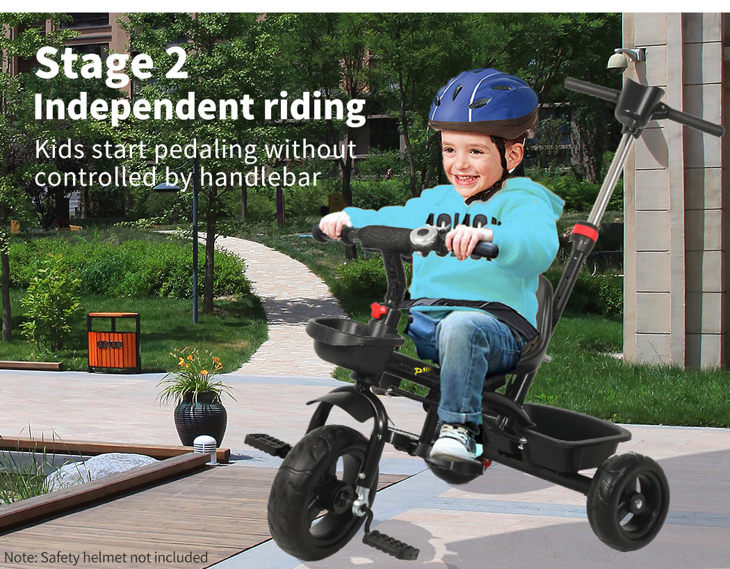Ultra-lightweight Kids Balance Bicycle-black