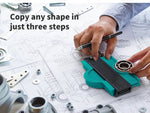 Profile Gauge Shape Contour Duplicator Gauge Laminate Tiles Tiling Template Tool