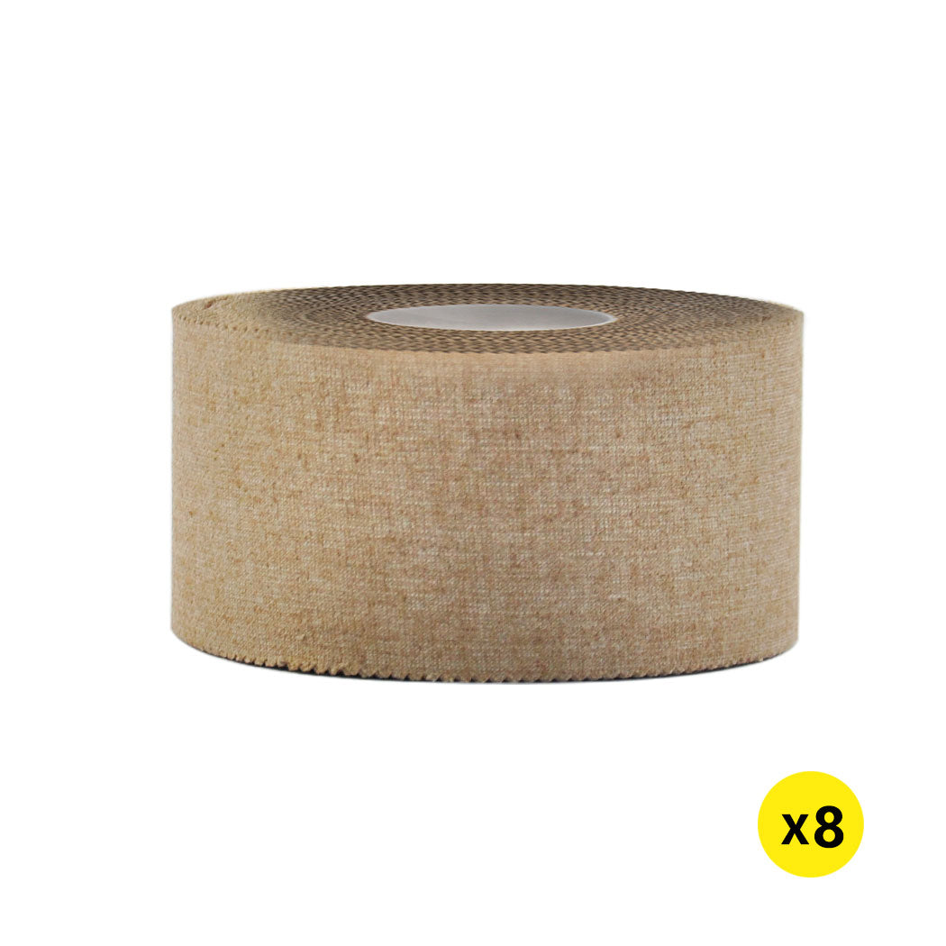 Sports Strapping Tape Rigid Bundle Premium Adhesive Bandage 8 Rolls 38mmx13.7m